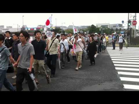 8 21 フジテレビ 抗議デモ フジ前にて定点撮影 02.m4v