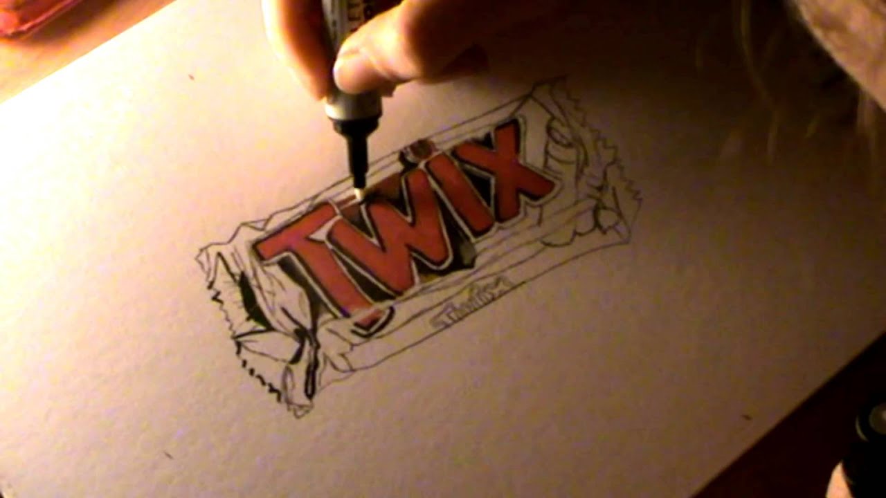 Twix Packaging Drawing