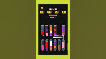 Colour Water Sort 3D #short #games  #shortvideo #gameplay #gaming #gamingvideos #foryou Level 185