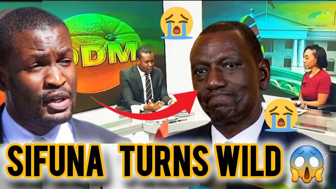 CROSSFIRE🔥YVONE OKWARA COULDN'T STOP EDWIN SIFUNA FROM TEARING RUTO ...