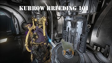 Warframe Kubrow Breeding
