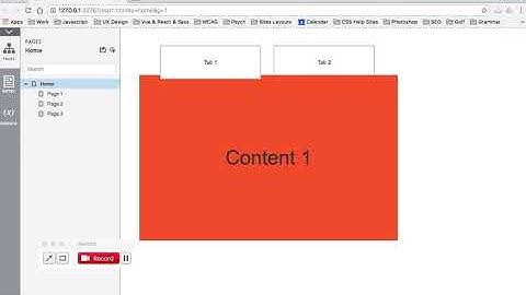 Create Dynamic Tabs in Axure