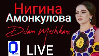 Nigina Amonqulova - Dilam Meshikani LIVE MUSIC VIDEO