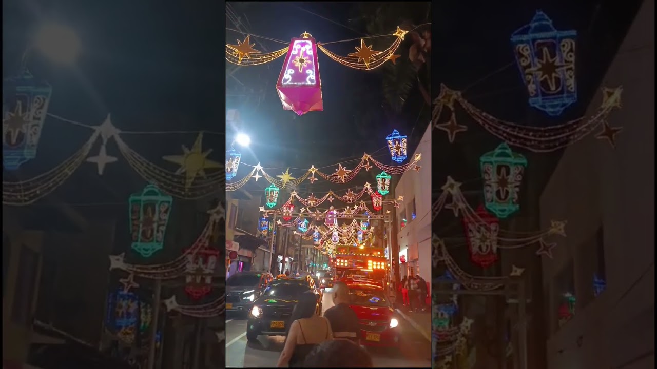 Epoca de sembrina en la ciudad #diciembre #polvora #lucesnavideñas 