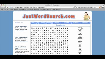 Creating Custom Word Search Puzzles