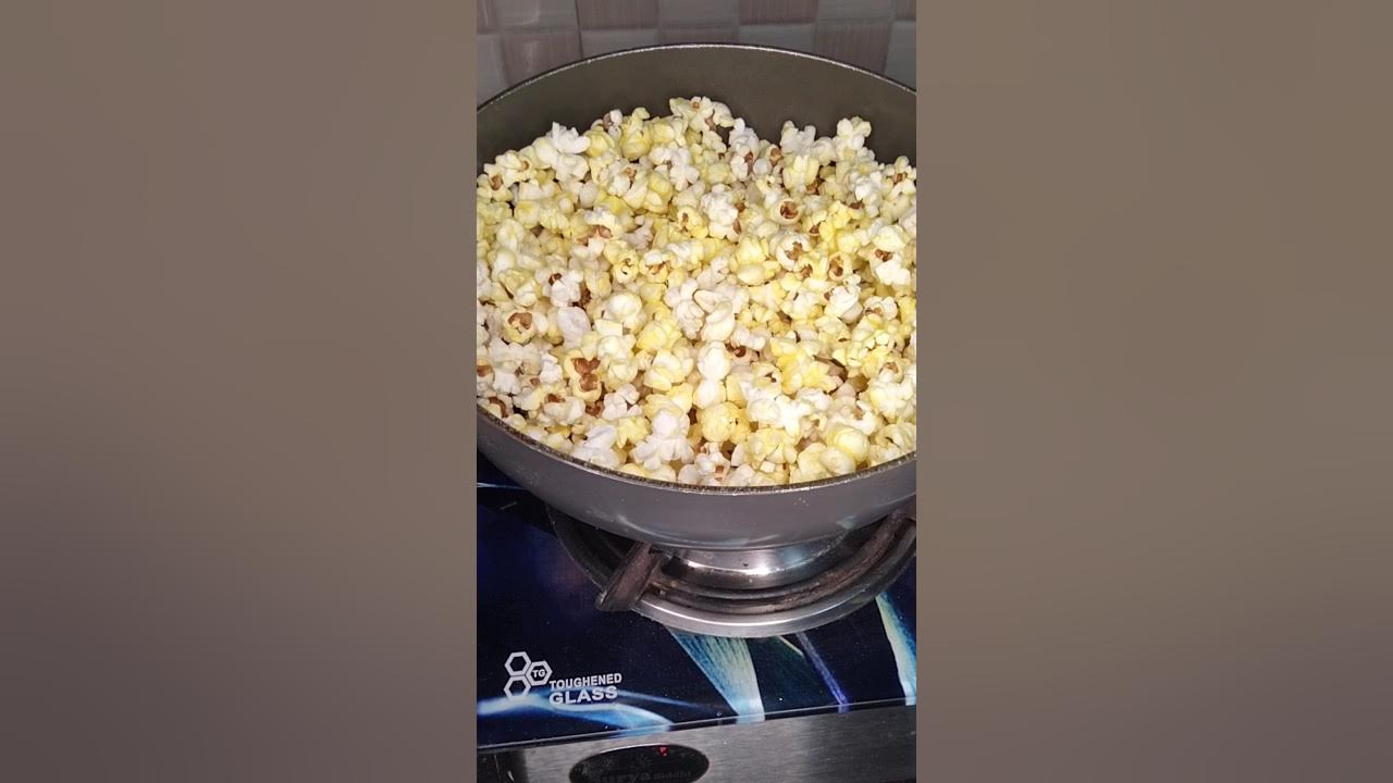 How to make Act 2 popcorn in just 2 minutes in kadhai shorts YouTube