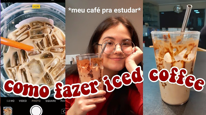 como fazer o melhor café gelado pra estudar