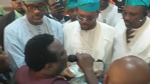 WHEN HON. SHINA PELLER&JAGABAN TAKE THE CENTRE STAGE AS SAHEED OSUPA PERFORMS 4 GANI IDA@70 IN IBADA