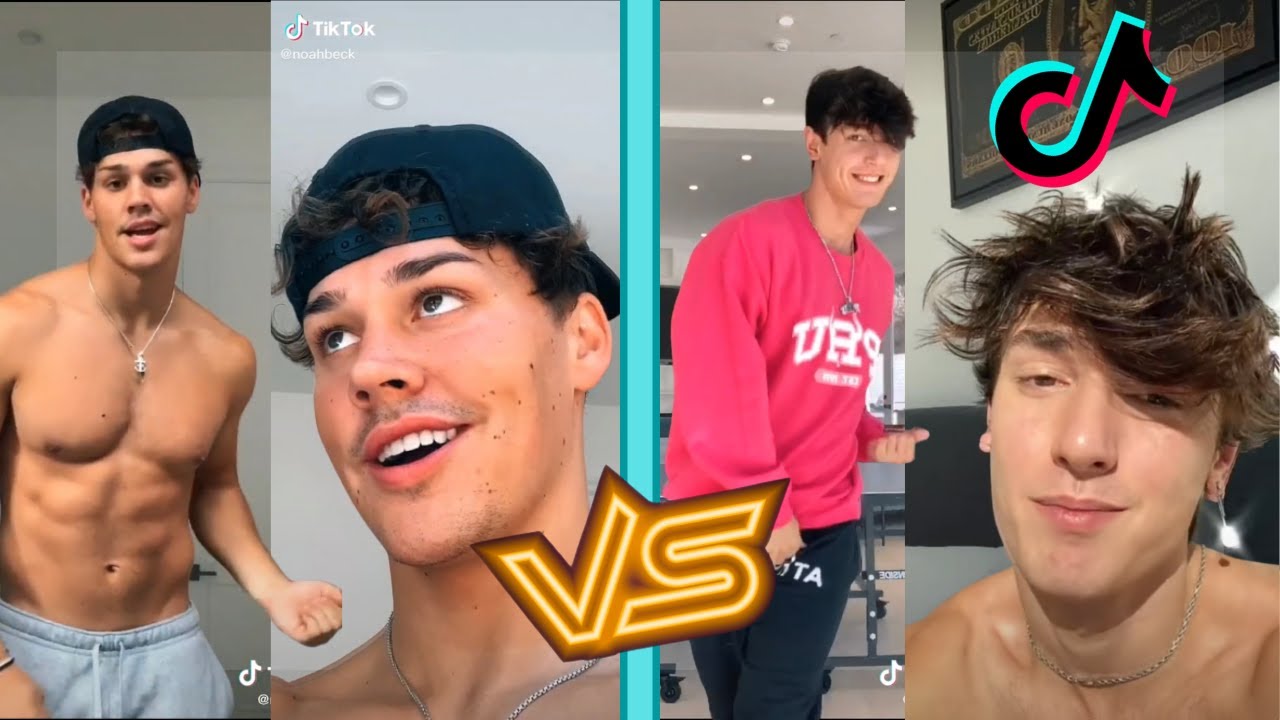 Noah Beck VS Bryce Hall Ultimate Tiktok Compilation YouTube