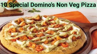 #Top 10 #Dominos Most #Delicious & #Yummy #Non Veg #Pizza