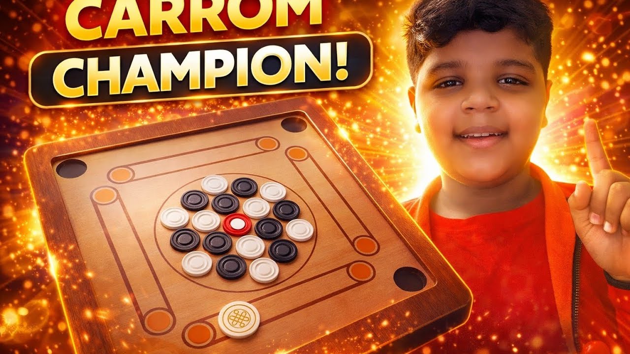 🔥 Mobile Carrom Gameplay | Last Shot Win 😱 | Md Rabbi 945