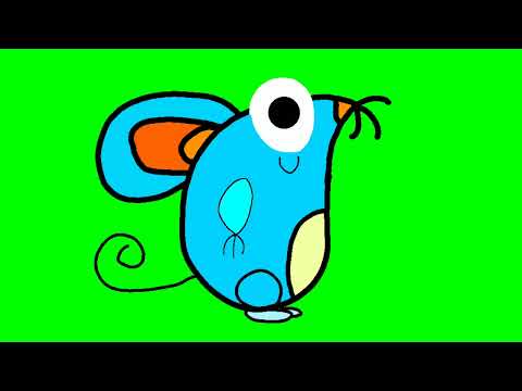 Patchwork Mouse the characters (Ibis Paint X)