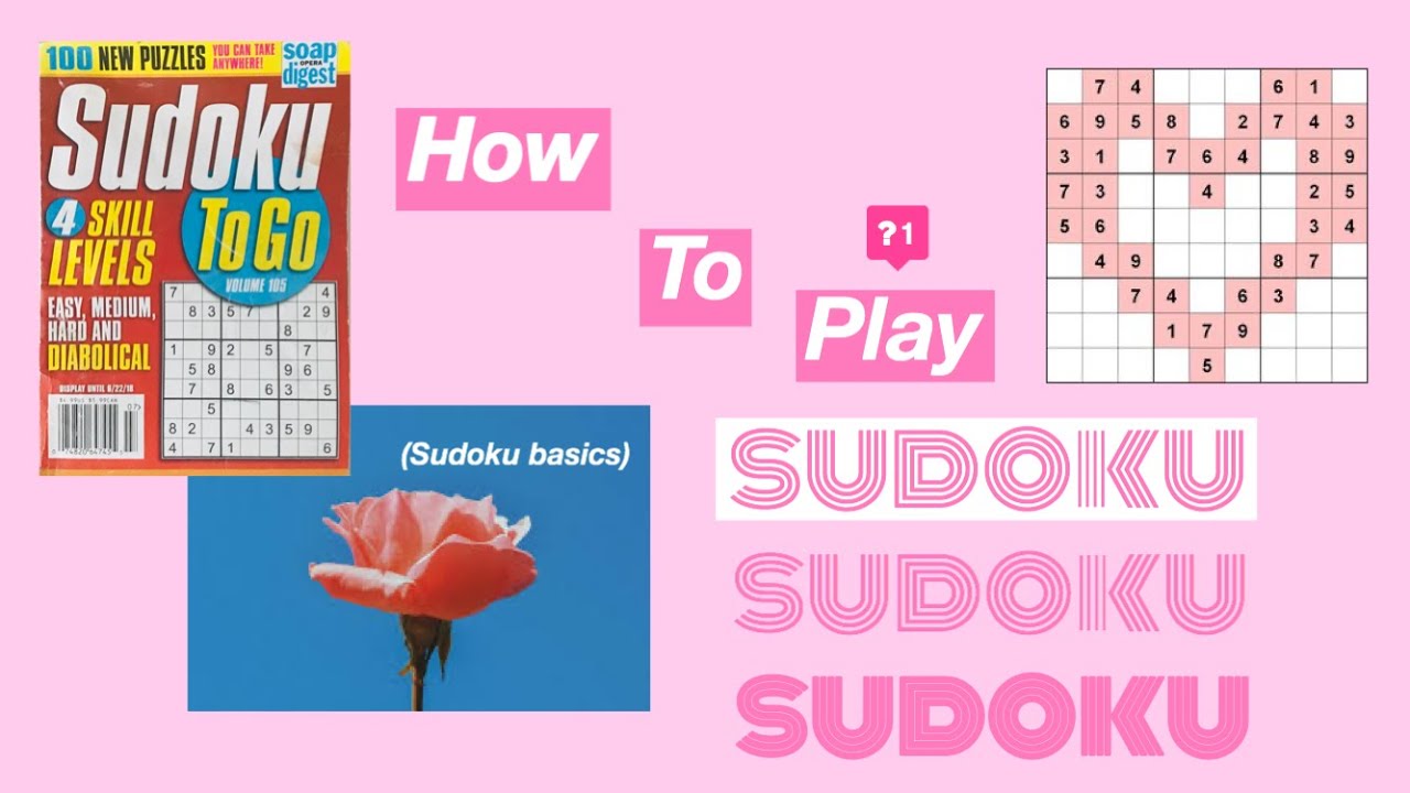 HOW TO PLAY SUDOKU! (Sudoku tips and basics)