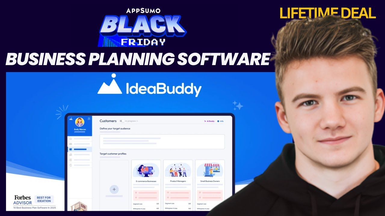 IdeaBuddy Lifetime Deal - AppSumo Black Friday 2025 - Bring Your Business Idea to Life