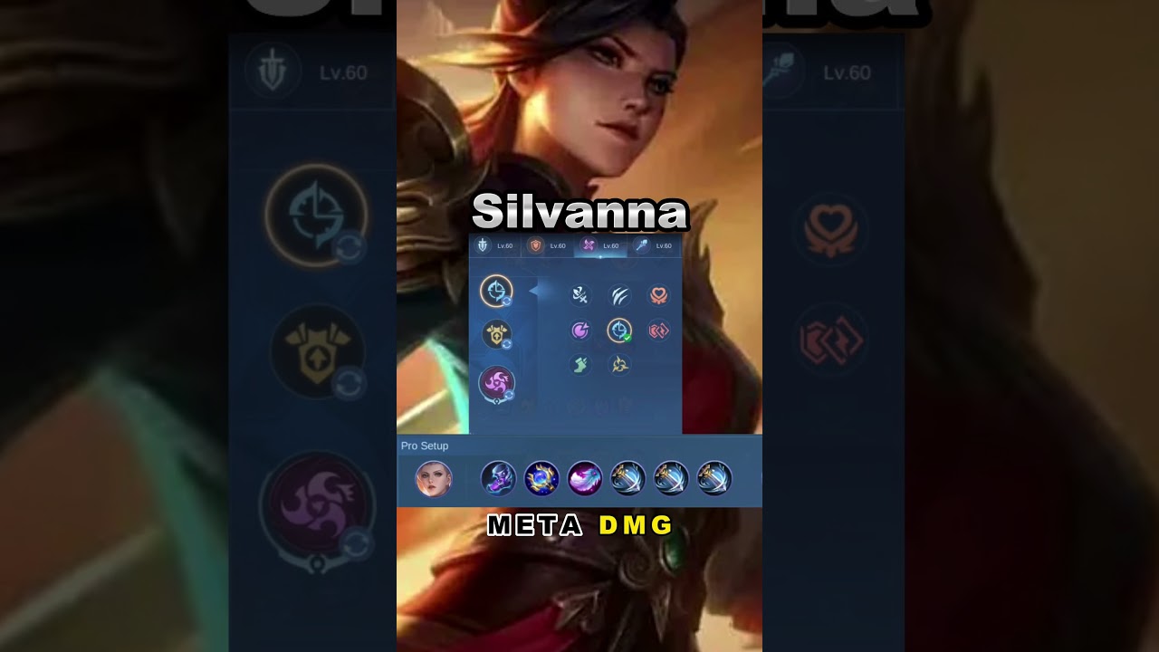 Silvanna Meta DMG Build and emblem setup 2024 