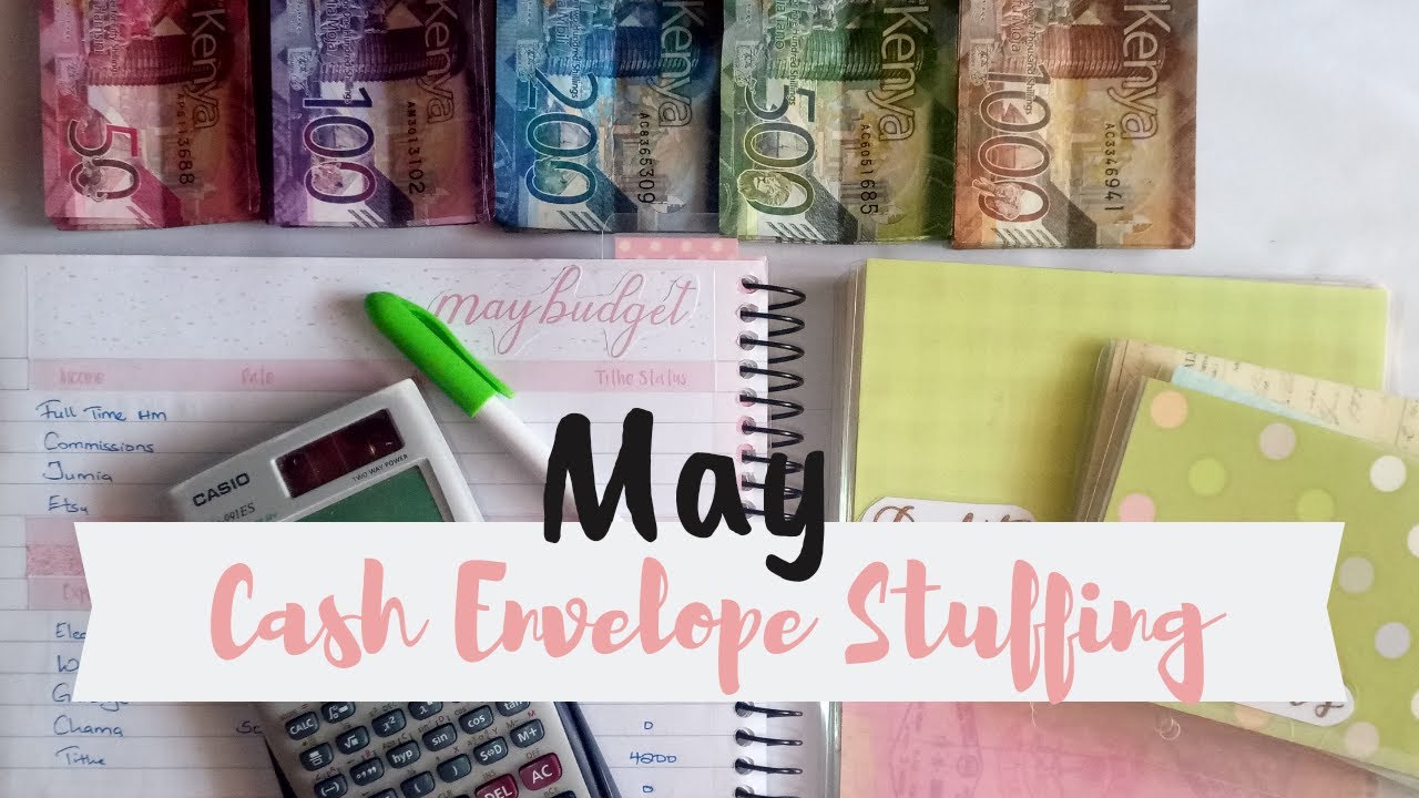 May 2020 Sinking Funds & Cash Envelope Stuffing | Love Life & Me On a Budget | Budget with Me