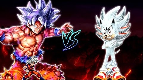 Son Goku DBS V7 OP (all form) VS Shadic V2 OP (all form) in Jump Force Mugen