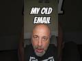 MY OLD EMAIL #genx #80s #email #nostalgia #danregancomedy