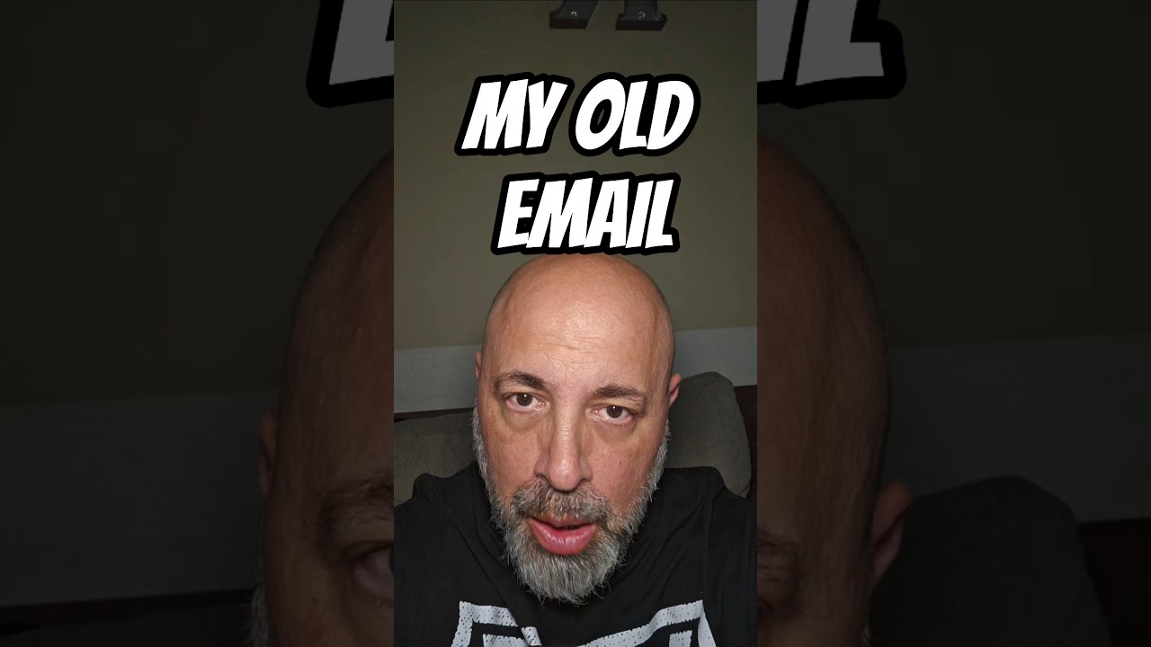 MY OLD EMAIL #genx #80s #email #nostalgia #danregancomedy