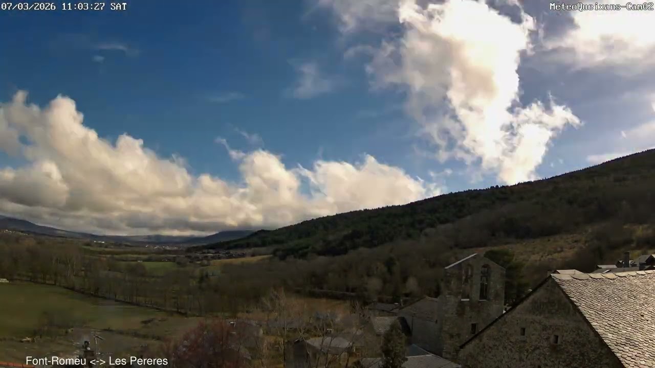 Clip from CAM02 - MeteoQueixans Webcam