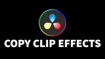 How To Copy Paste Clip Attributes and Effects | DaVinci Resolve 18 Tutorial