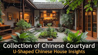 Harmonious U-Shaped Chinese Home Design: Feng Shui Wonders