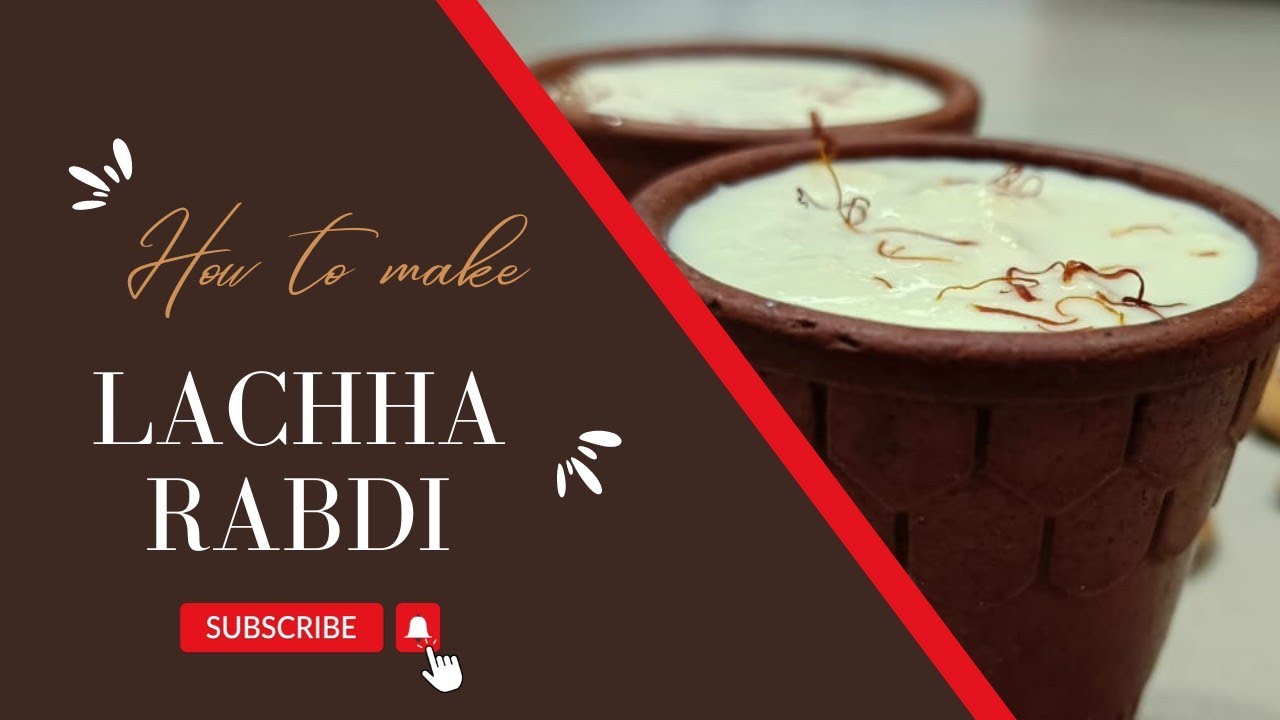 how make to lachha rabadi, halvai wali lachha rabadi Ghar per kaise ...