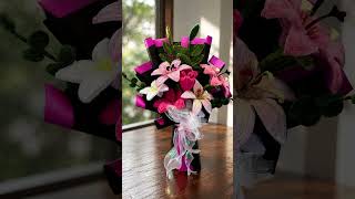 Forever Flower Bouquet 🌸 Handmade Pipe Cleaner Flowers | Gift Ideas for Her #pipecleanerflowers