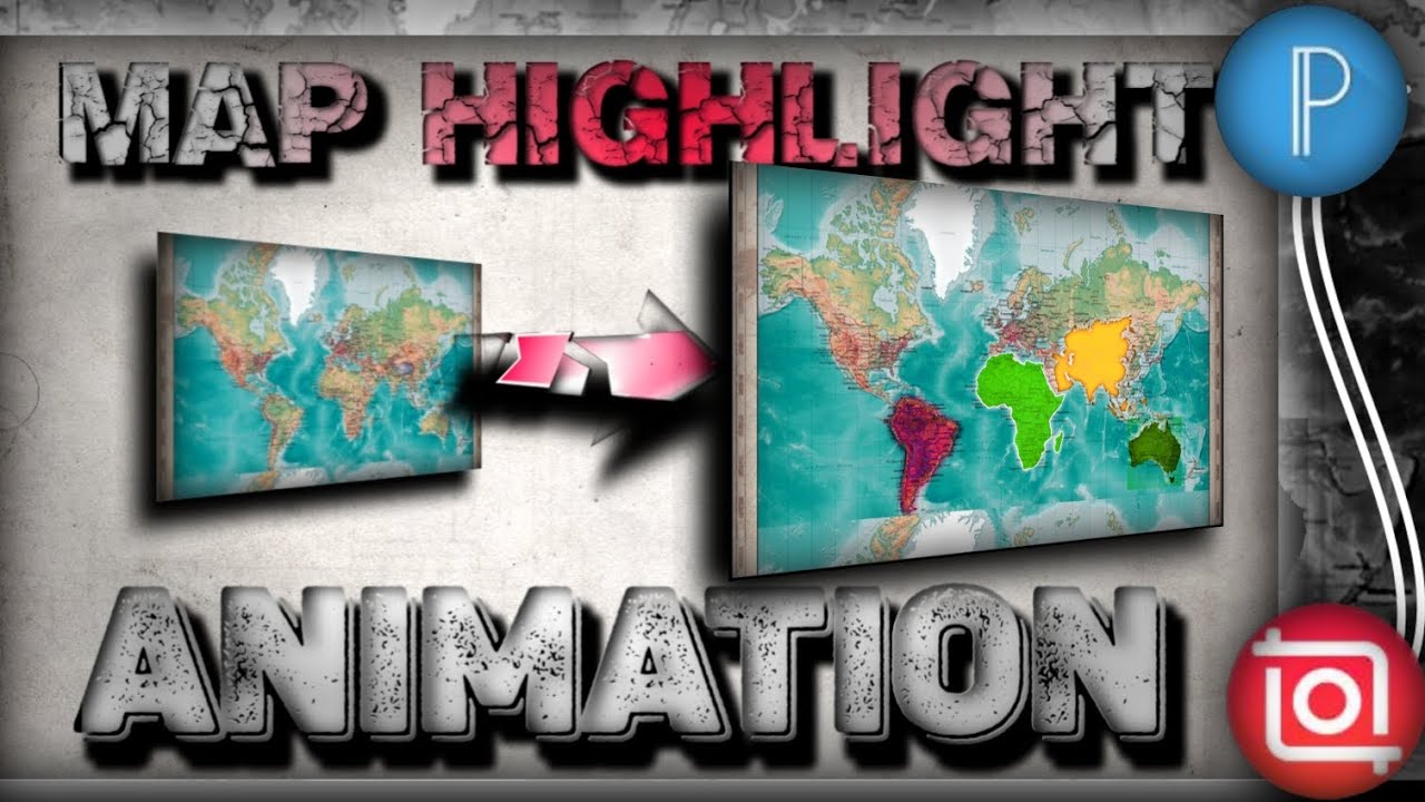 Map With Highlight Example Map highlight ANIMATION ||Learn 2025|| - YouTube