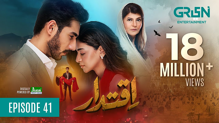Iqtidar Episode 41 (Subtitles) 6th February 2025 | Anmol Baloch - Ali Raza | Green TV Entertainment