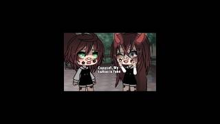 [Copycat, m'y tattoo is fake 😆] #gacha #gachalife #memes #trend #gachaedit #gachalunime INSPIRÉE 🫶🏻