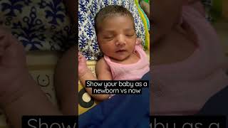 Celebrity Show your baby as a newborn vs now(2.5 month old) #trending #viral #babygirl #newbornbabyshorts Profile
