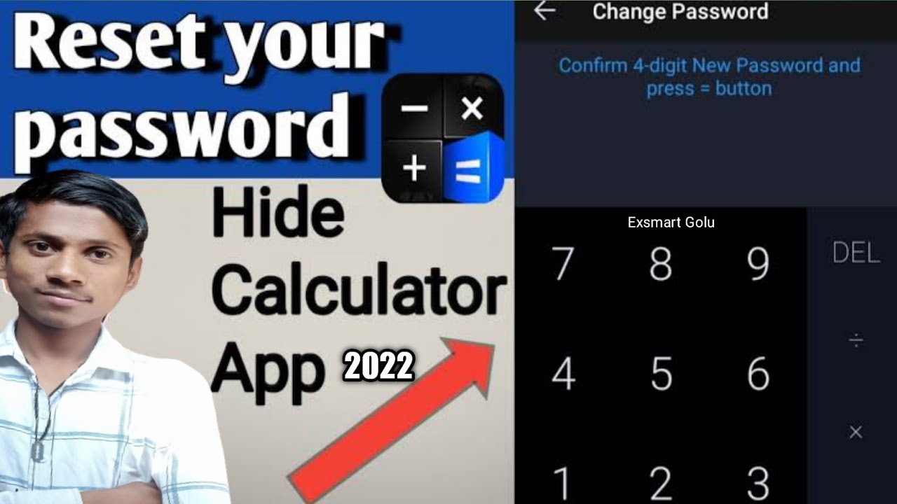 Calculator App Lock Forgot Password How To Reset Your Password From 