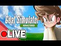 🔴Domingo à noite de... Goat Simulator?!