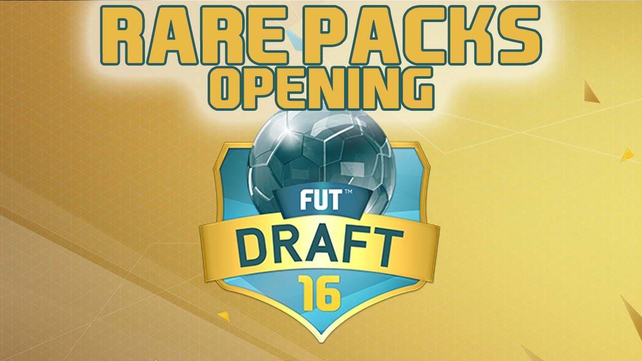 FIFA 16 FUT Draft Winner Prize Rare Gold Packs Opening YouTube