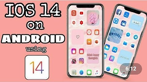 HOW TO CUSTOMIZE YOUR PHONE IN ANDROID!(IOS 14 LAUNCHER)