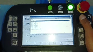 Panasonic robotic, how on individual error output