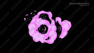 Information Slash Smoke Assets Fire & Smoke FX Motion Graphics — Instant Download News