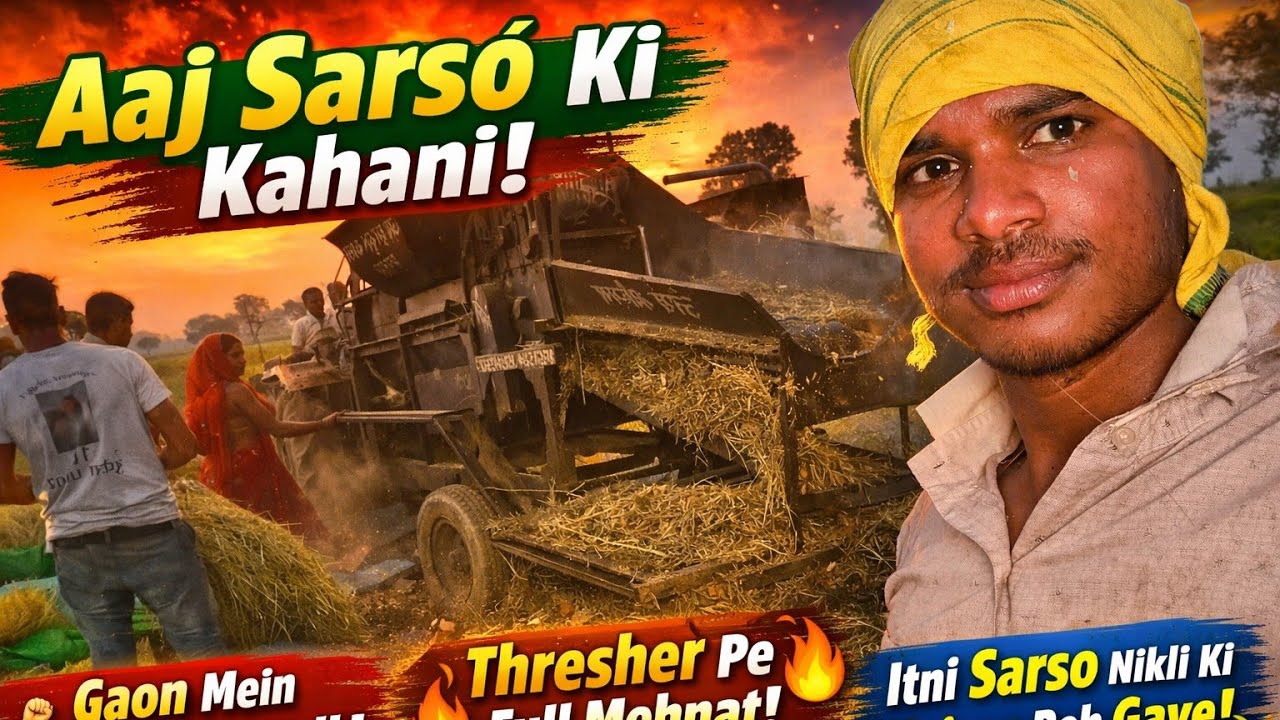 Aaj sarso gai 🙂 #Mrbhupendravlogs