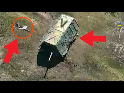 Horrifying Moments! How Ukrainian Drones Destroy Russian Troops on Top of Tanks Near Avdiivka