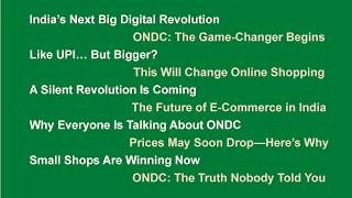 ONDC Explained: India’s Next Big Digital Revolution | Explore Yourself