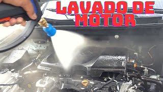 Lavado de Motor con Hidrolavadora de Manera Segura