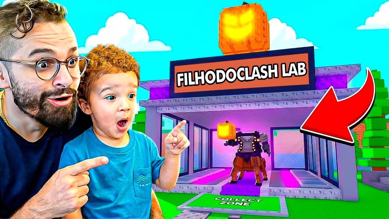 CRIEI UMA CONTA PRO MEU FILHO NO LABORATORY BRAINROT… E COLOQUEI OS PETS MAIS RAROS 😱🔥