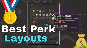 Hypixel "The Pit" - Perk Layout Guide
