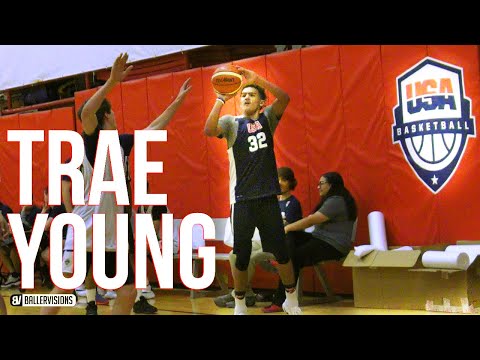 Trae Young Might Be NBA READY! FULL HIGHLIGHTS From Team USA 2016 Junior Men's Basketball Camp