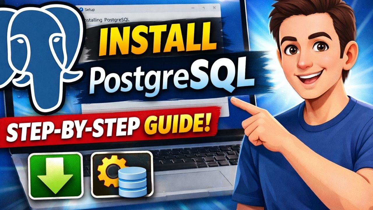 PostgreSQL Installation Tutorial | Download & Setup PostgreSQL on ...