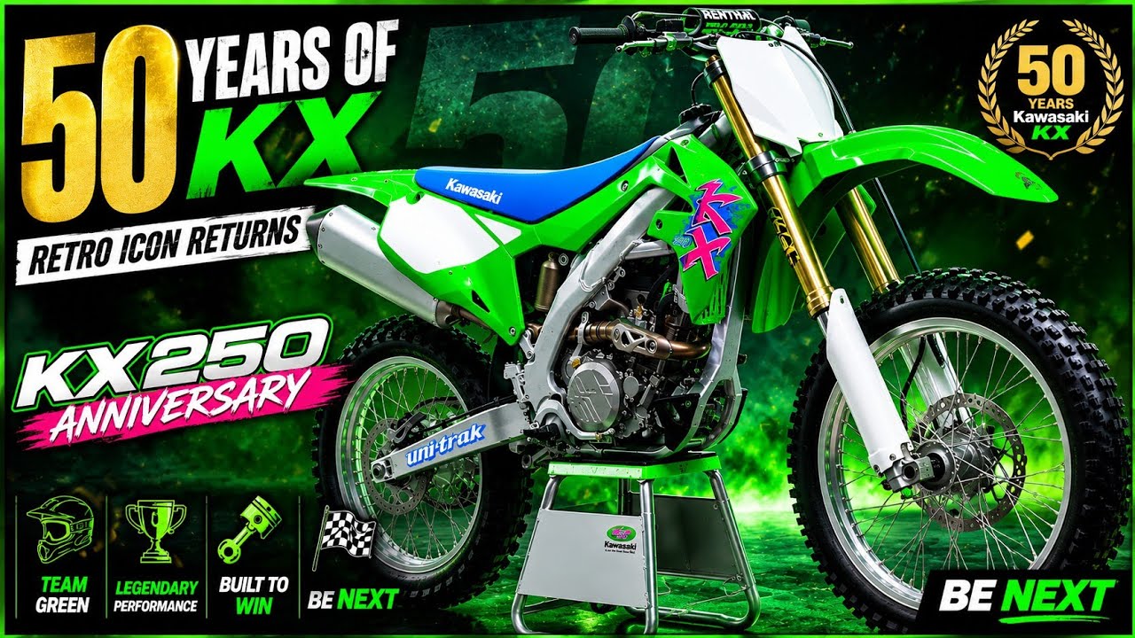 Kawasaki KX250 50th Anniversary | First Look & Complete Walkaround