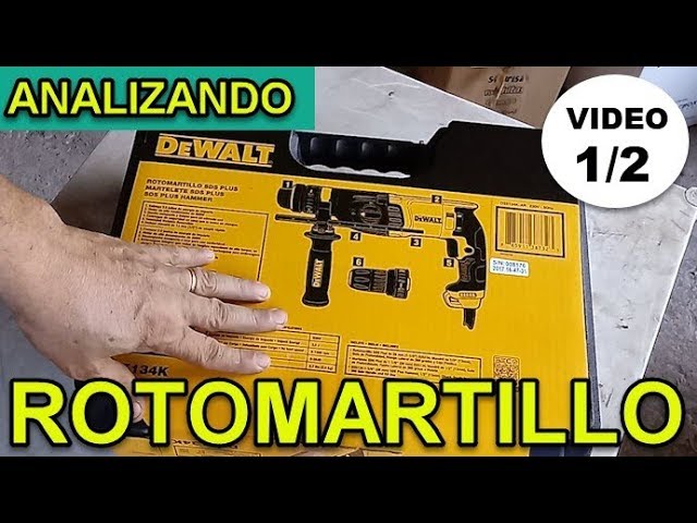 Knop geef de bloem water bros DEWALT: Rotomartillos D25133k y D25134k EQ - YouTube