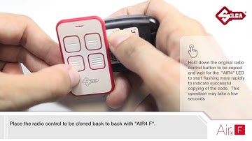 FAAC® XT4 433RC - Duplicate with Air4 F or Air4 L