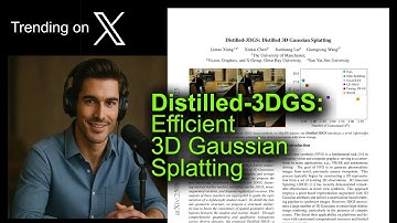 Distilled-3DGS: Efficient 3D Gaussian Splatting